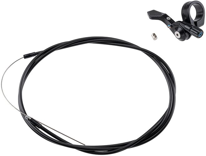 ErgoTec Viper Up & Down S Variosattelstütze 31,6 mm schwarz