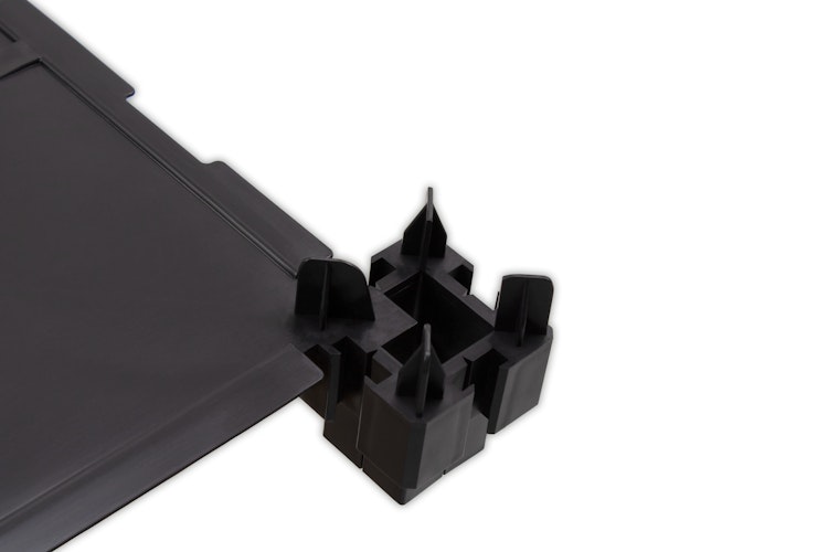 KHW Zwischenboden für Hochbeet Demeter Gr. M & XL schmal 82 x 44 cm 2er-Set