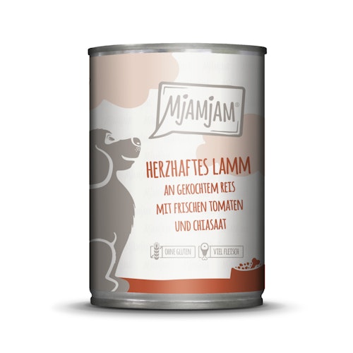 MJAMJAM Leckere Mahlzeit 400g Hundenassfutter