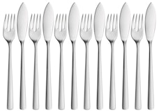WMF Fischbesteck-Set 12-teilig Corvo Cromargan protect® WMF Fischbesteck-Set 12-teilig Corvo Cromargan protect®Zubehörbild