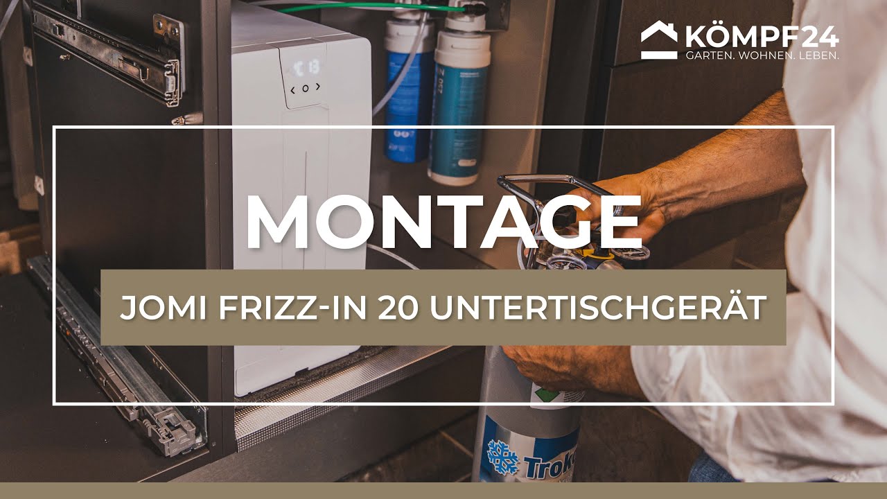 JoMi Frizz-In 20 Wasserfilter-Anlage mit Sprudelfunktion Untertischanlage