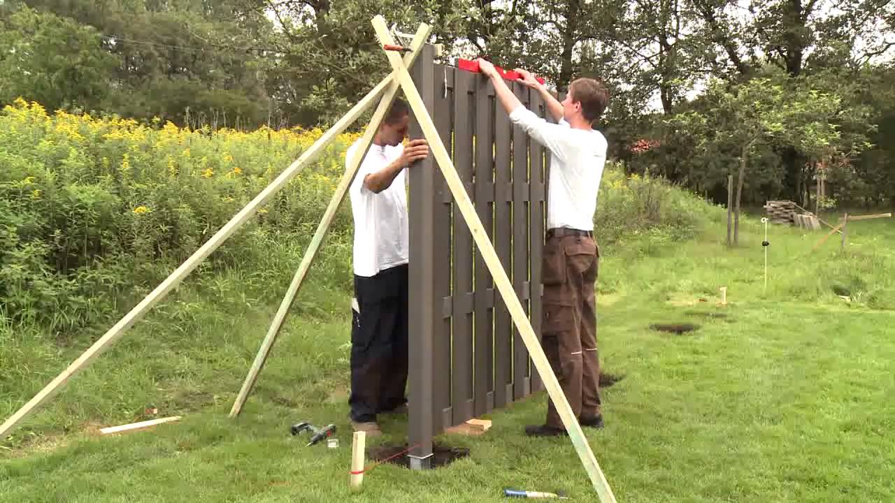 TraumGarten Jumbo WPC Tor (980 x 1790 mm)