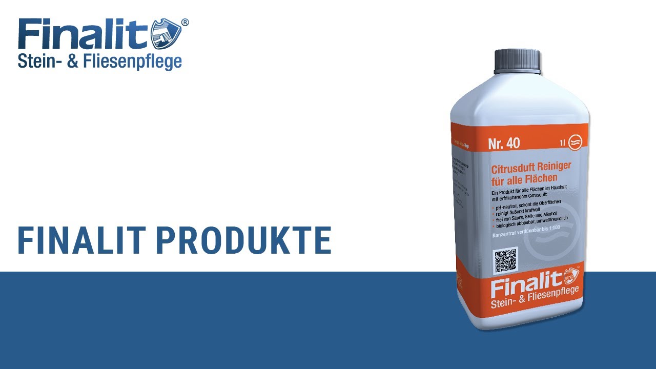 Finalit Nr. 40 Citrusduft Reiniger