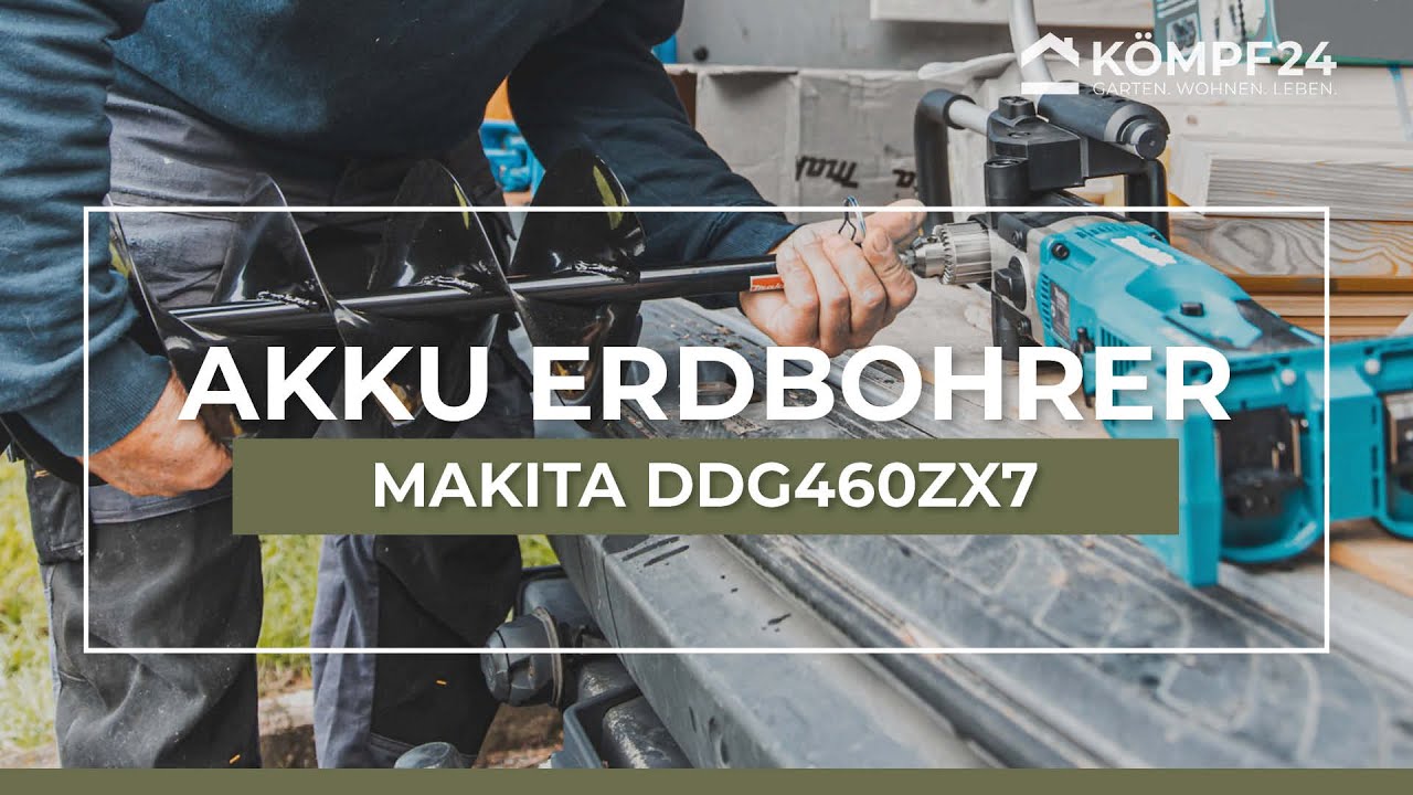 Makita Akku-Erdbohrer DDG460ZX7