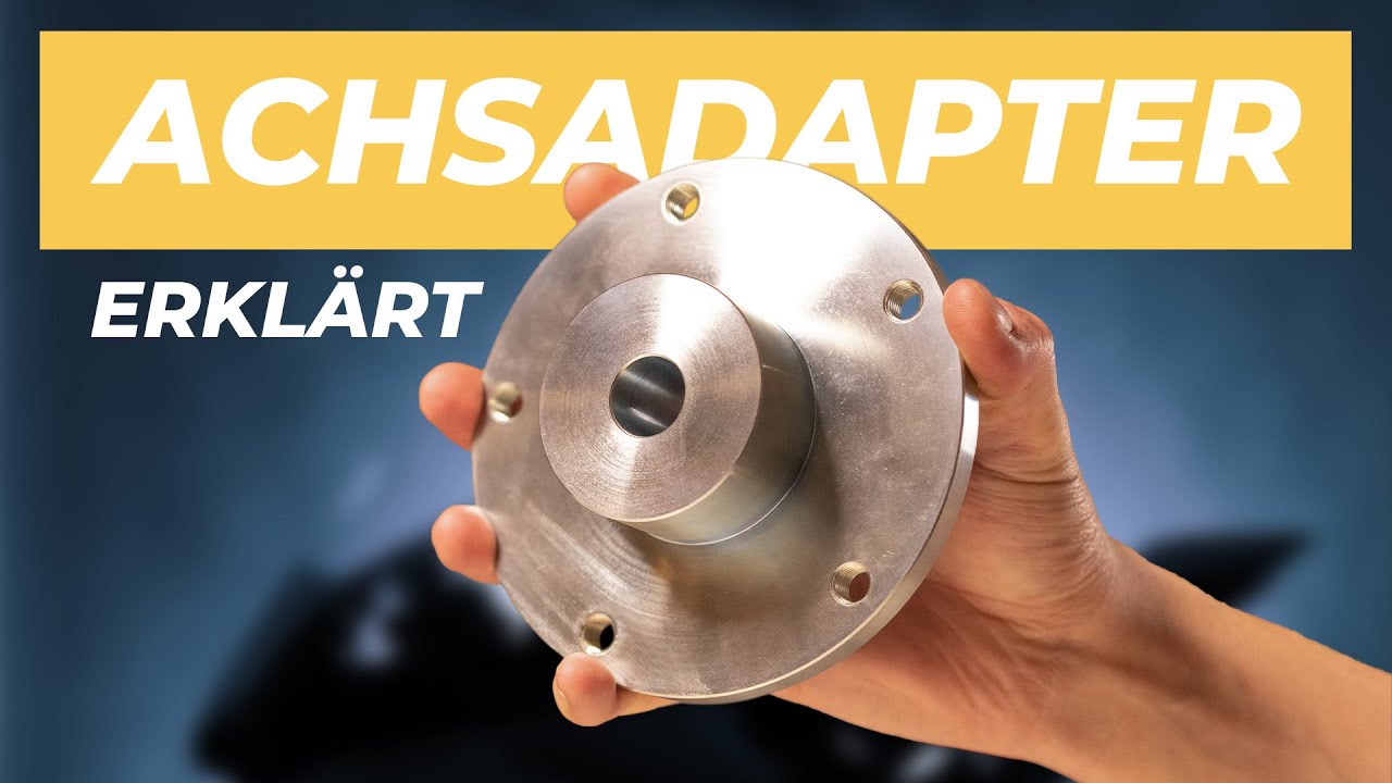 BTR Achsadapter für BMW 3- und 4-Loch Felgen