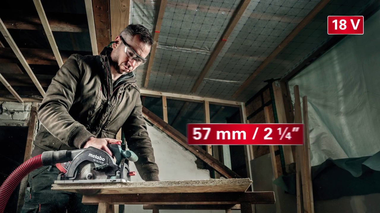 Metabo Akku-Handkreissäge KS 18 LTX 57