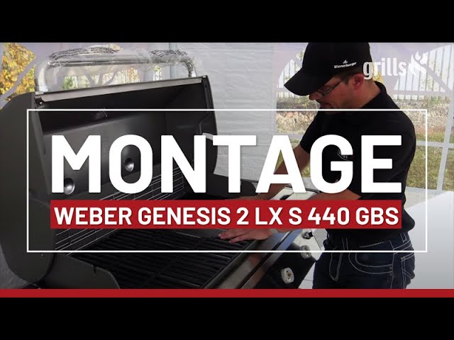 Weber Genesis II LX E-440 (GBS) Gasgrill Schwarz