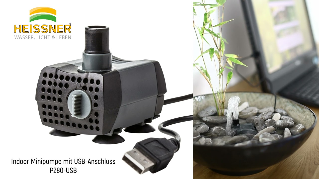 Indoor-Pumpe mit USB Anschluss (P280-USB)