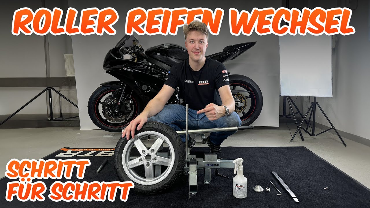 BTR Roller-Reifen Wechsel-Kit