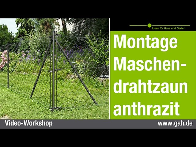 Alberts® Maschendraht Komplettset zum Einbetonieren