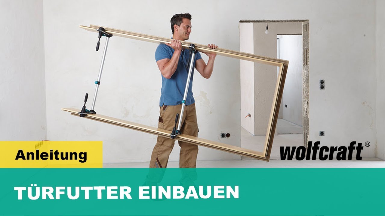 wolfcraft Türfutter-Montage-Set „PRO“ 3676000