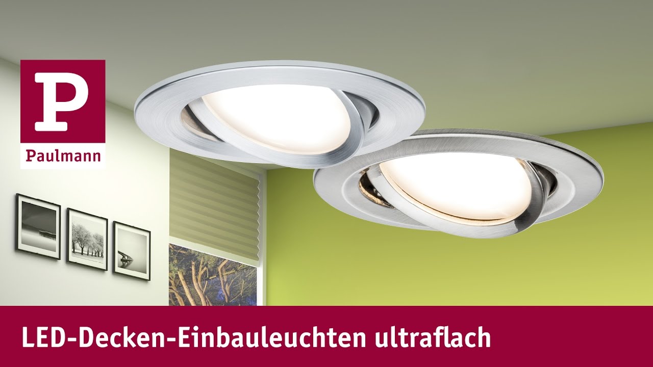 Paulmann LED Einbauleuchte Smart Home Nova Plus Coin schwenkbar