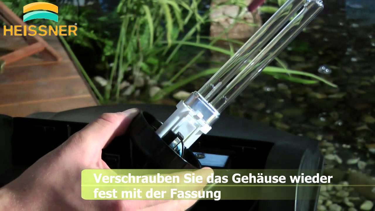 Heissner SMARTLINE Druckfilter, 7W UVC, mit Pumpe (HLF4000-00) bis 2020