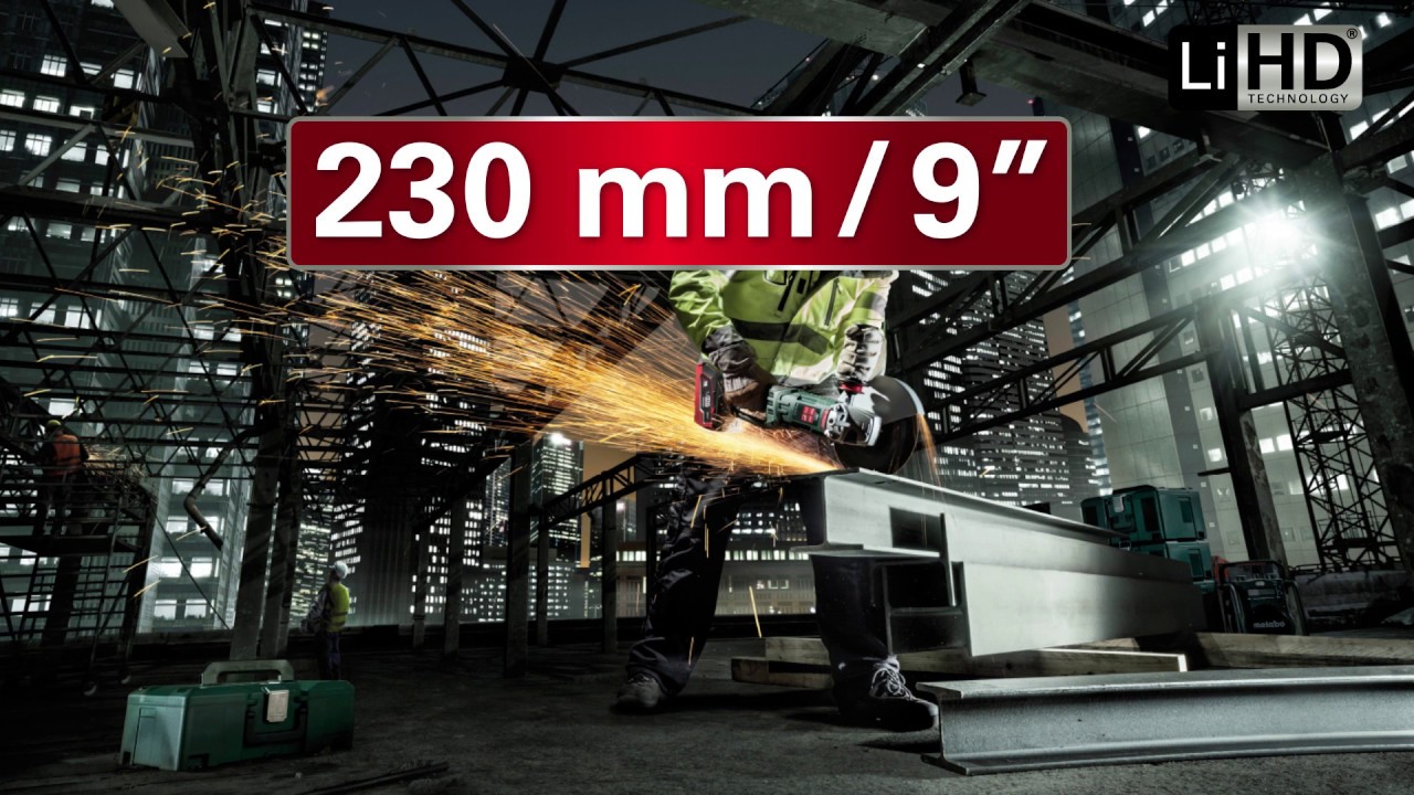 Metabo Akku-Winkelschleifer WPB 36-18 LTX BL 230