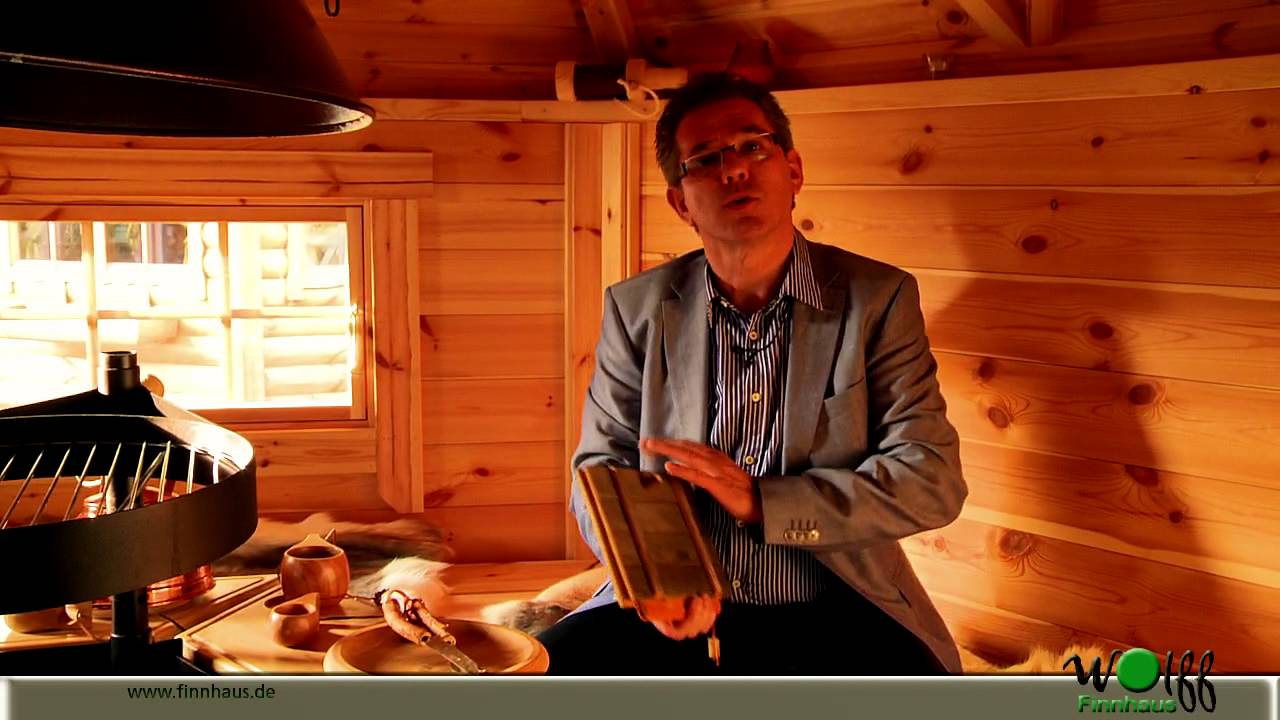 Wolff Finnhaus Grillkota 9 de luxe mit Anbau