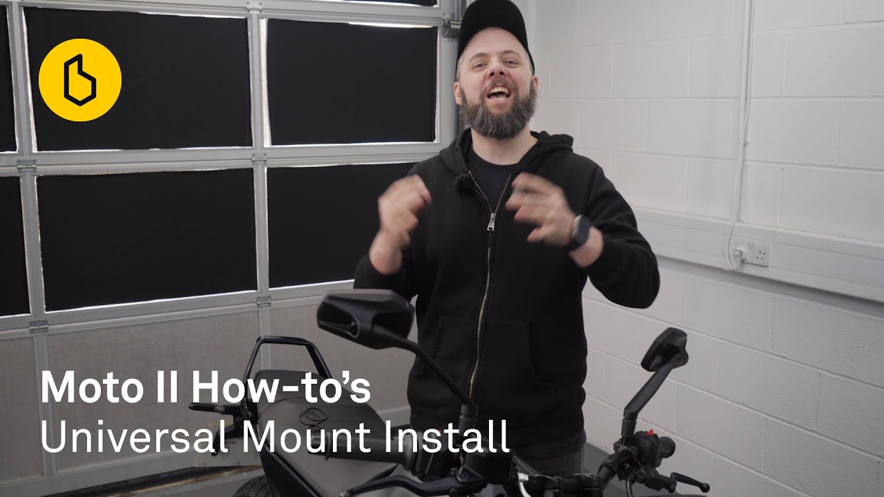 BEELINE Moto II Halteplatte mit Gummiringen Moto