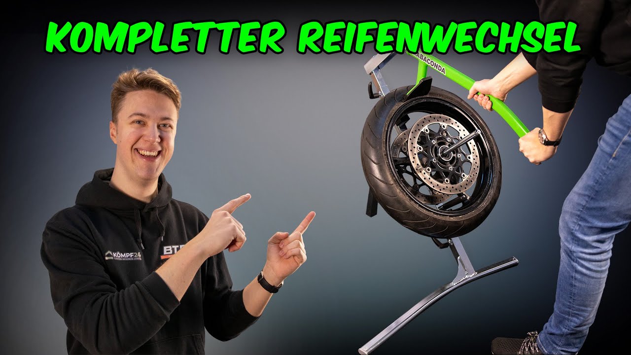 Rabaconda Reifenmontiergerät 12 - 21 Zoll Starterpaket