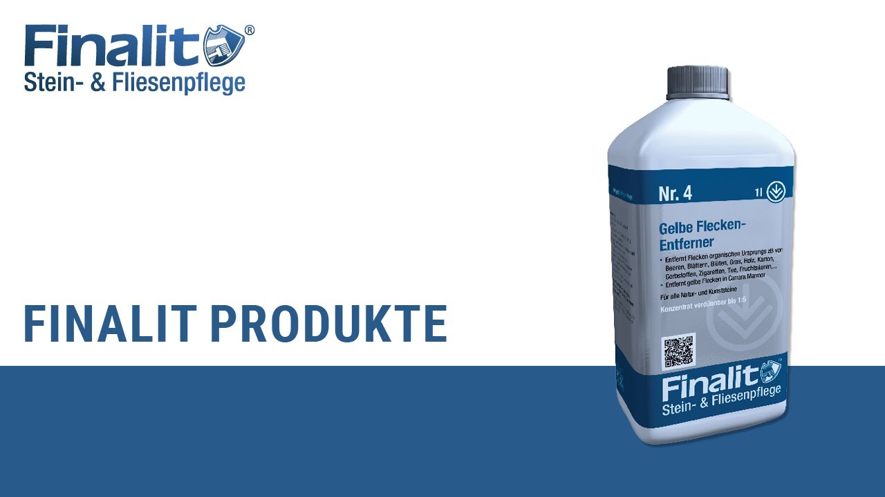 Finalit Nr. 4 Gelbe Flecken-Entferner (sauer)