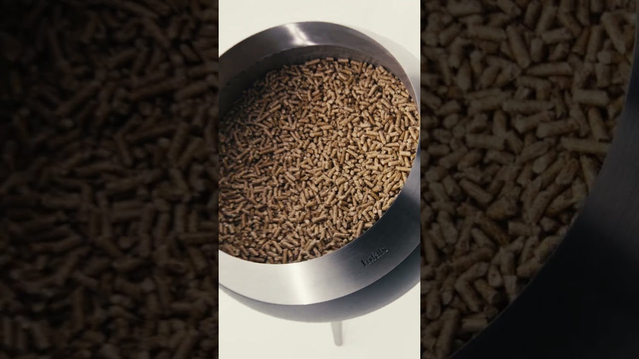 höfats MOON 45 All Black Plancha-Grillset mit niedrigem Fuß