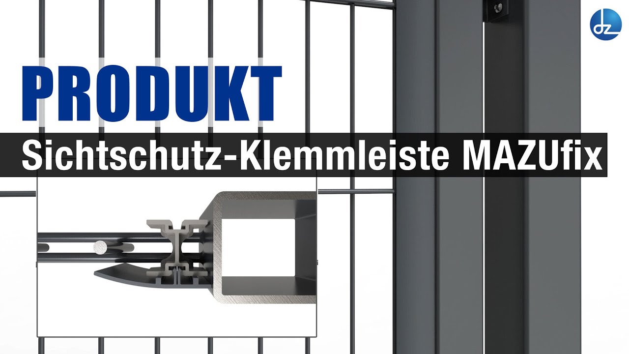 dz MAZUfix Klemmleisten-Set für Einzeltore 8/6/8
