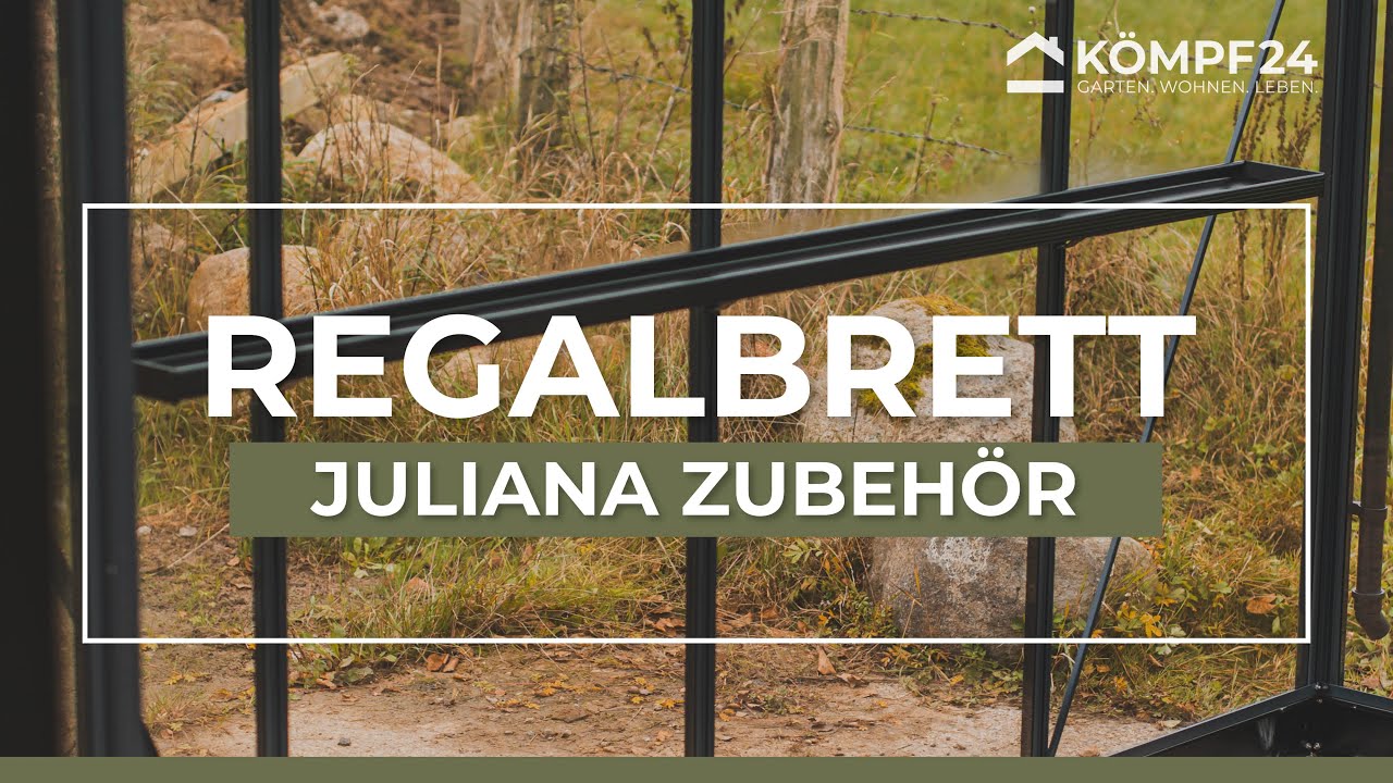 Juliana Aluregal schwarz 1 Regalboden 142 x 15 x 3,5 cm