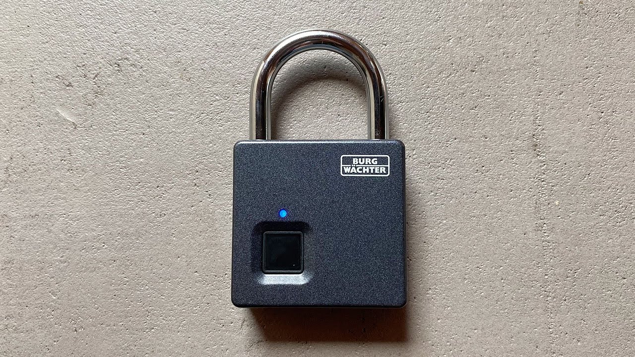 Burg Wächter Vorhangschloss Scan &amp; Lock 610/53 SB