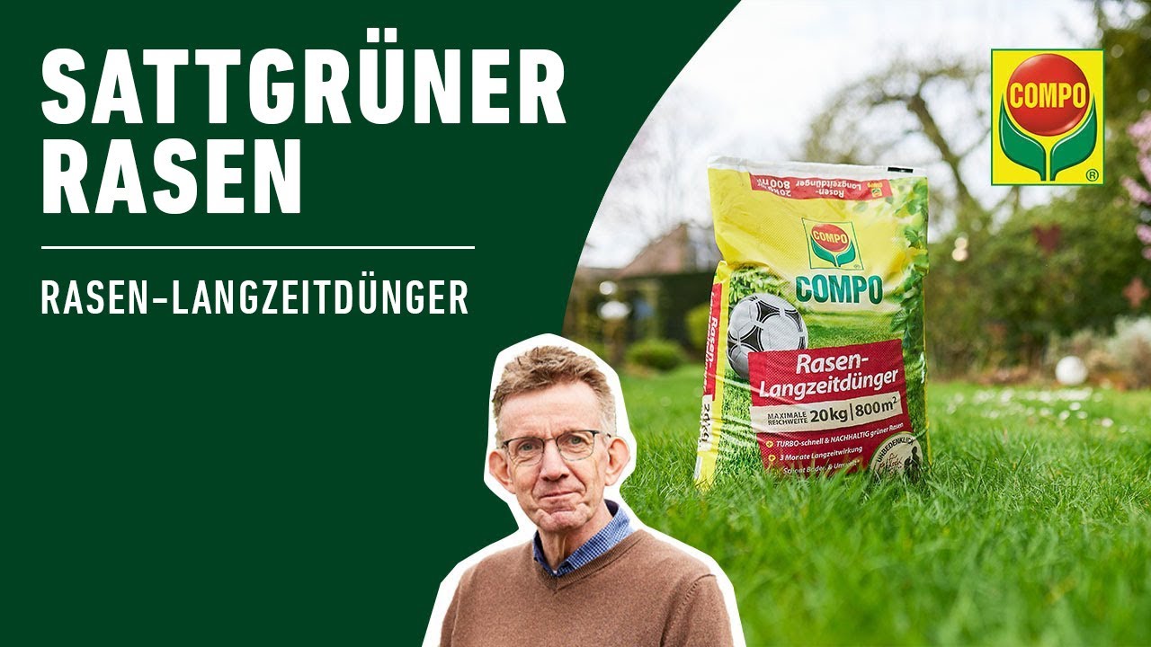 COMPO Rasen-Langzeitdünger 20 kg für 800 m²