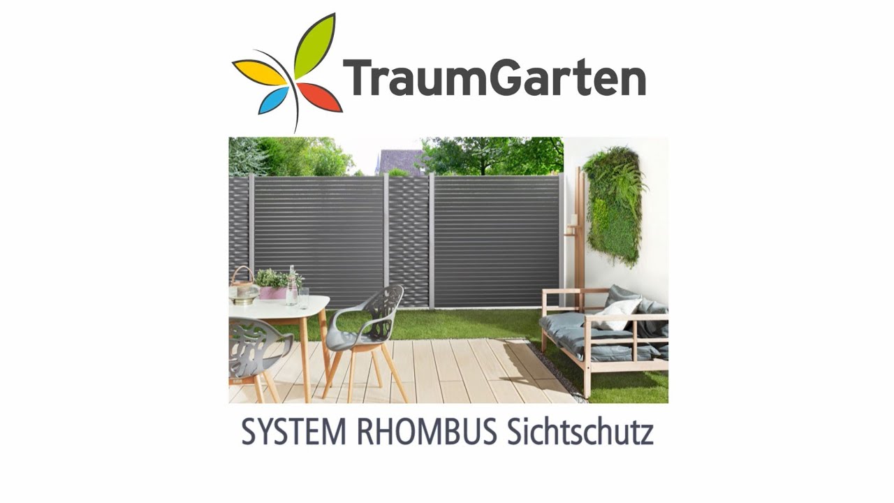 Ersatzteil: TraumGarten System Rhombus Ersatzlamellen 2er Set 2x 6x 179 cm