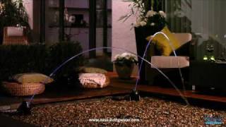 Oase Wasserspiel Water Jet Lightning