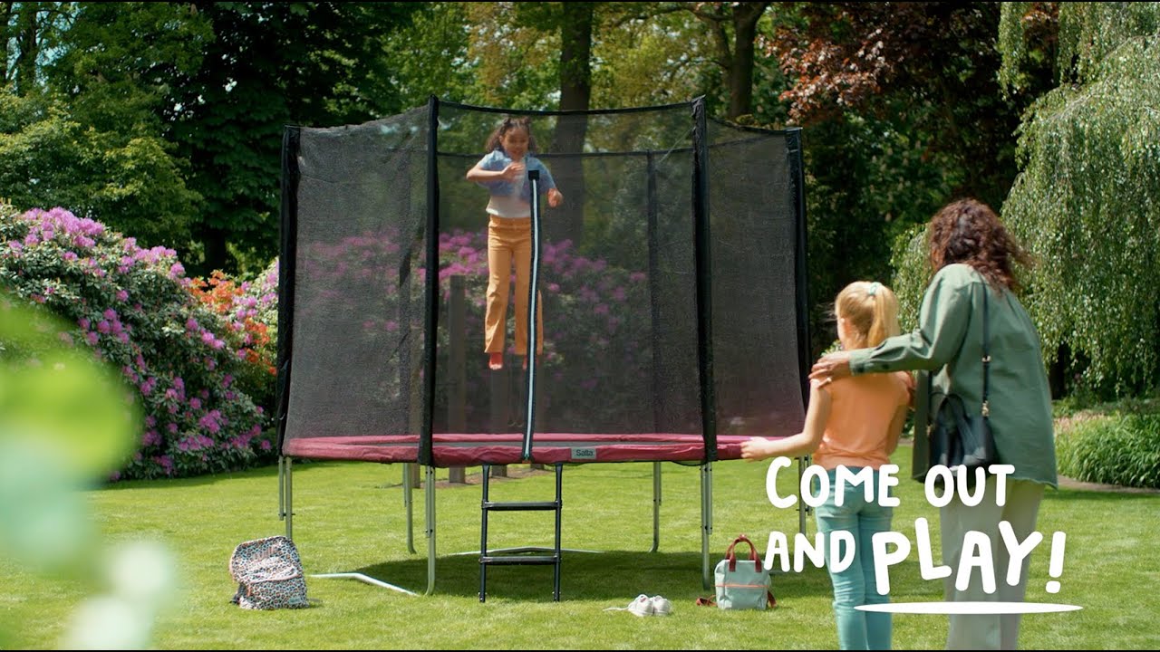 Salta Trampolin Combo mit Sicherheitsnetz