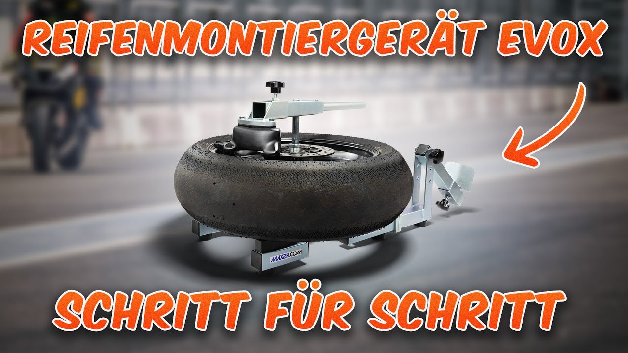 Reifenmontiergerät EVOX® mit Wuchtbock, Starterpaket und Tasche
