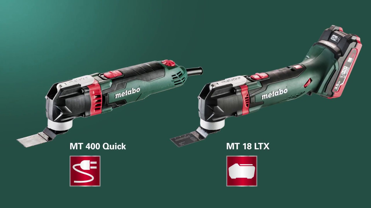 Metabo Multitool MT 400 Quick Set