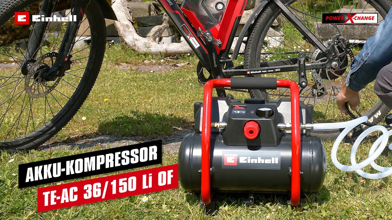 Einhell Akku-Kompressor TE-AC 36/150 Li OF-Solo 4020415