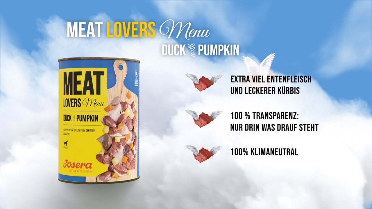 Josera Menu 400 Gramm Hundenassfutter