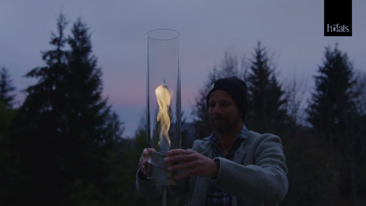 höfats SPIN 90 Hängefeuer silber