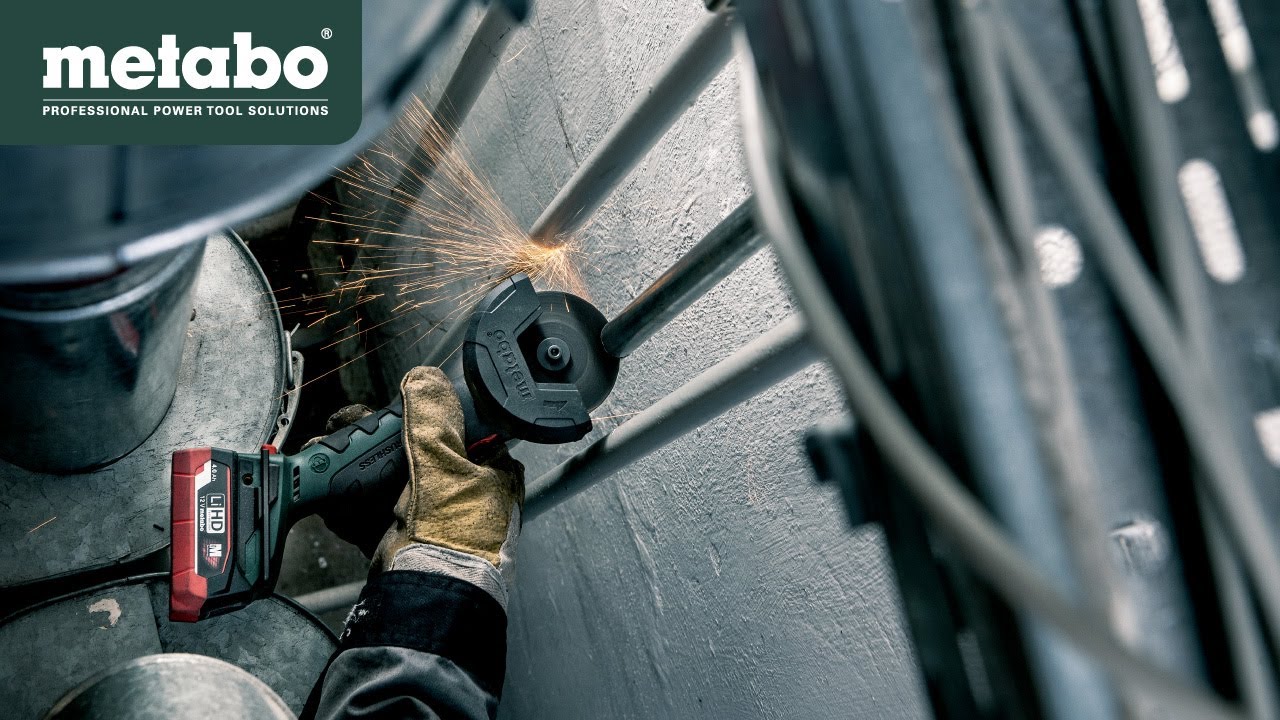 Metabo Akku-Winkelschleifer PowerMaxx CC 12 BL