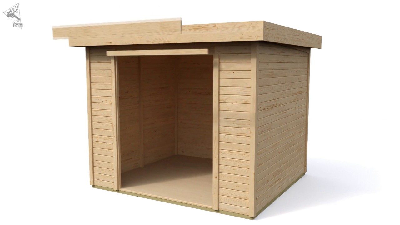Karibu Gartenhaus Gerätehaus Goldendorf 3/5 - 19 mm