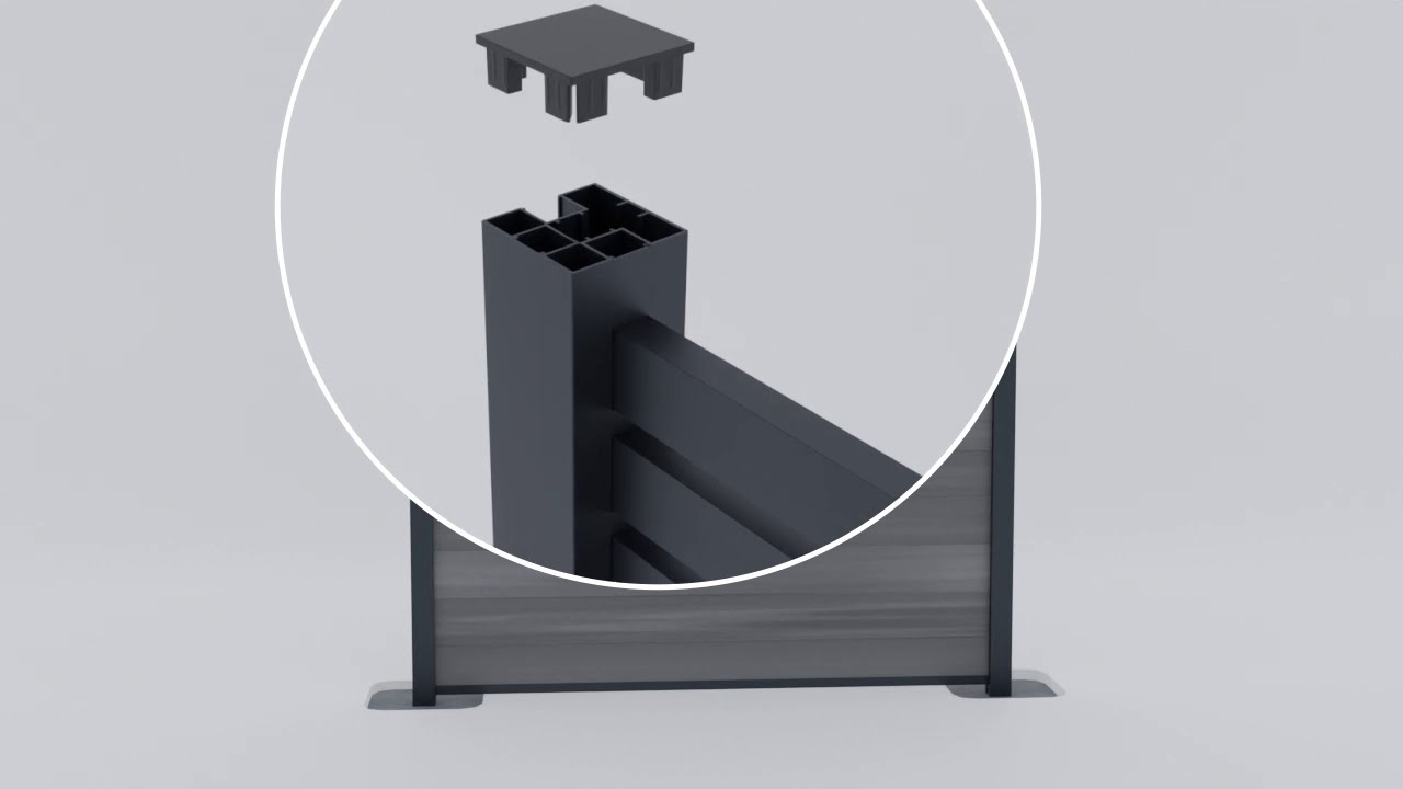 Fiberdeck BOSTON Kollektion OPEN Aluminium Lamelle 