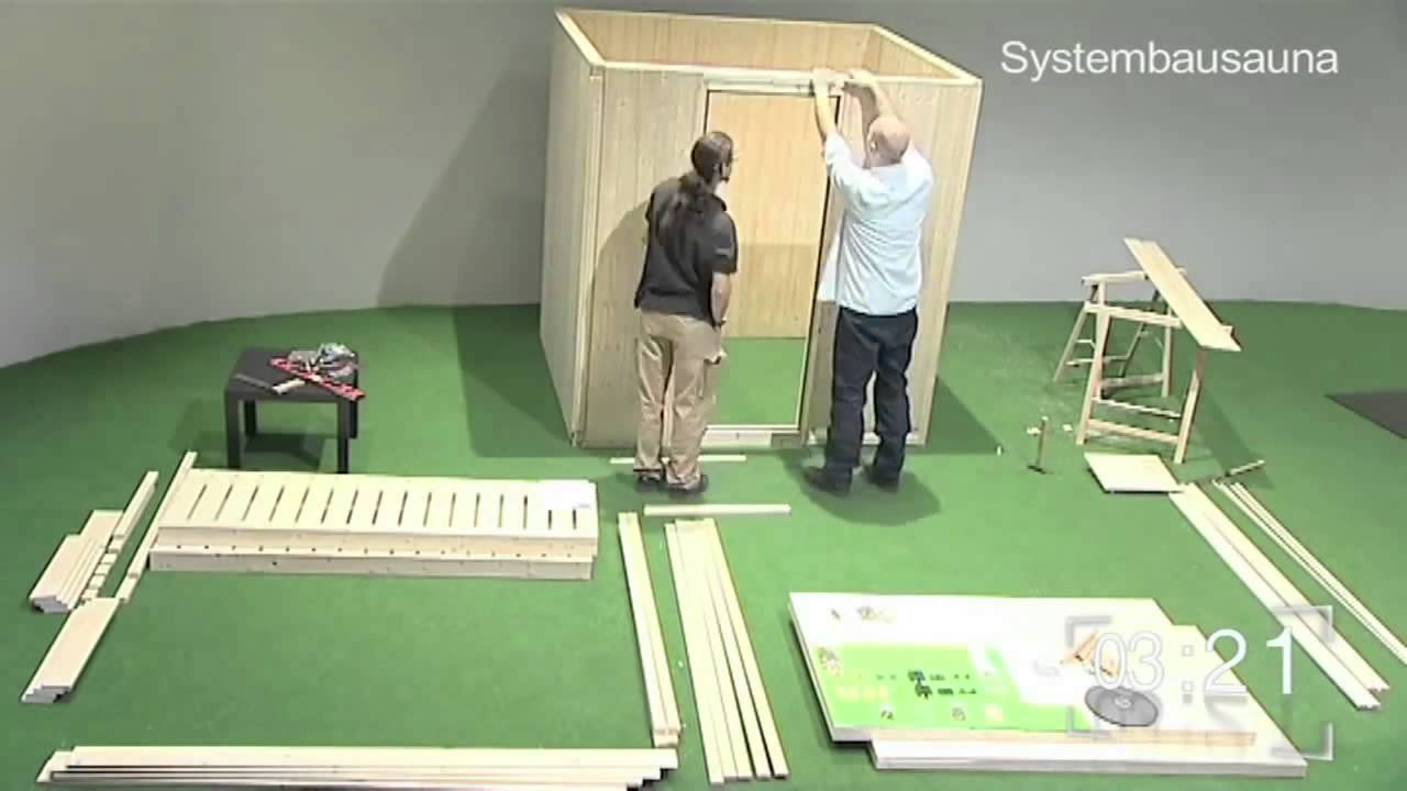 Karibu Sauna Irava 1 - 68 mm Systemsauna - 230 Volt Plug & Play inkl. gratis Sauna-Zubehörset im Wert von 234,94 €