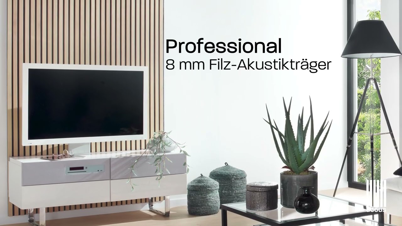 ACOUS Akustikplatten  PROF AC04G EICHE WEISS