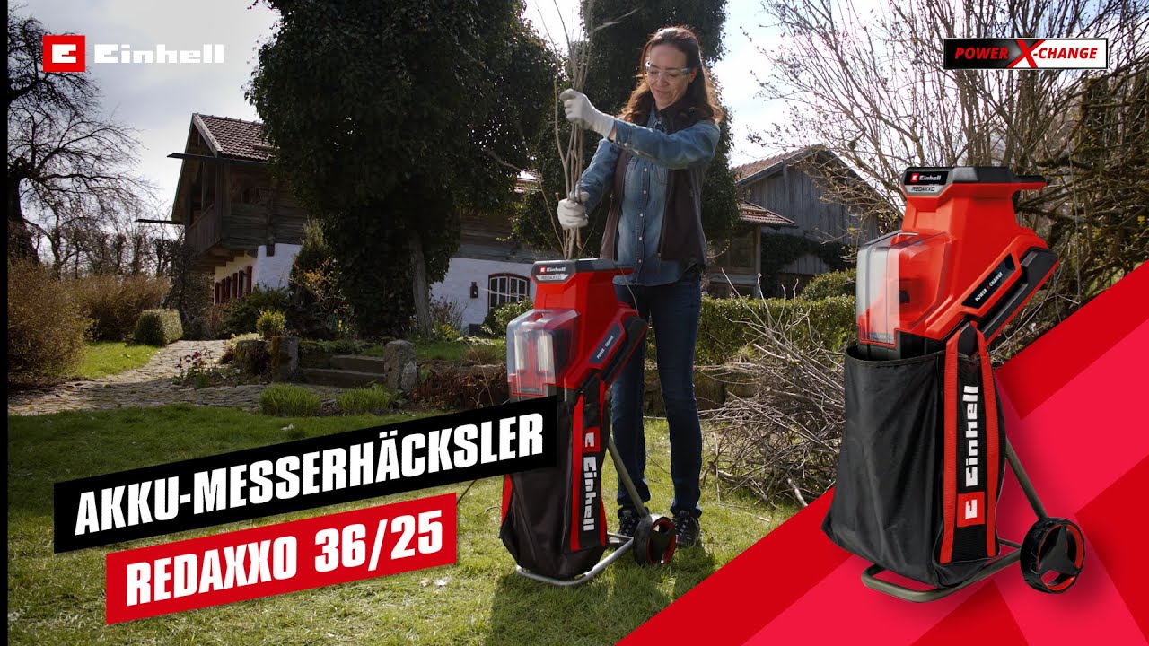 Einhell Akku-Messerhäcksler REDAXXO 36/25 3430710