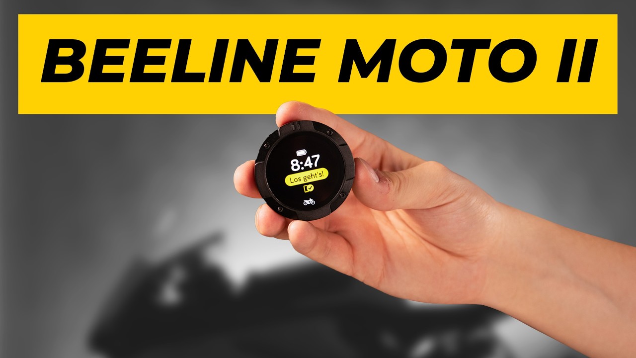 BEELINE Navigationsgerät Moto II Starterpaket