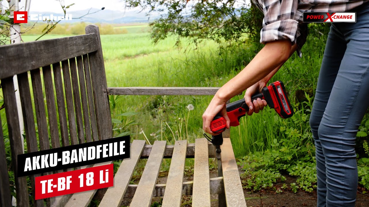 Einhell Akku-Bandfeile TE-BF 18 Li-solo 4461000
