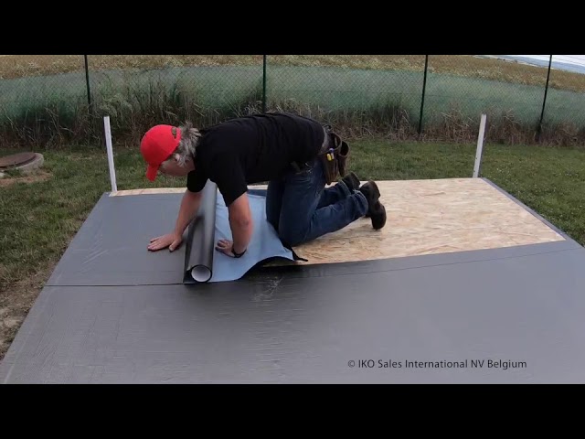 Weka Bitumenkleber für selbstklebende Dachbahn besandet