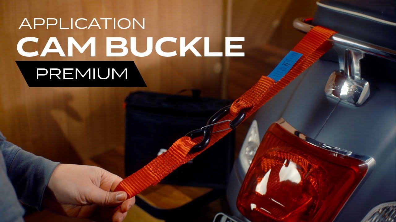 ACEBIKES Cam Buckle Premium Zurrgurtsatz