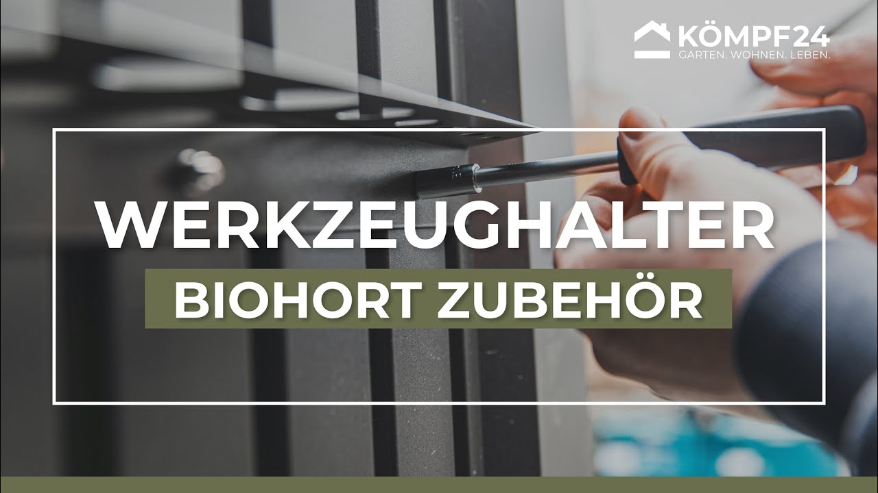 Werkzeughalter für Biohort AvantGarde, HighLine, Panorama, HighBoard (2 Stück)