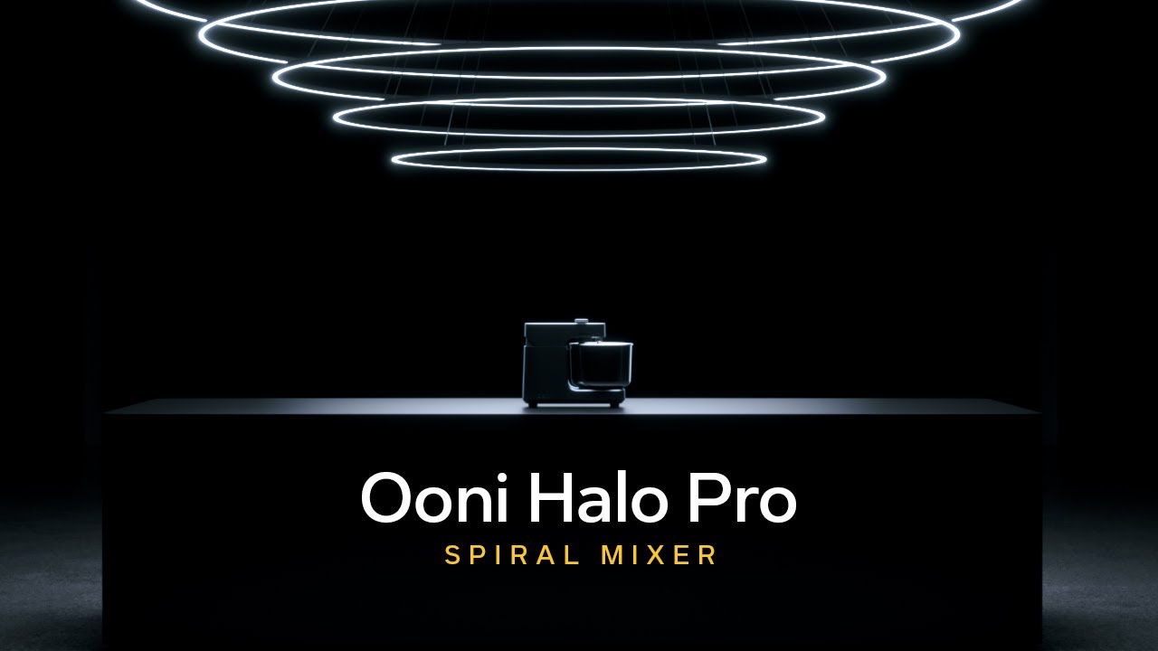 Ooni Küchenmaschine Halo Spiralmixer Dark Grey