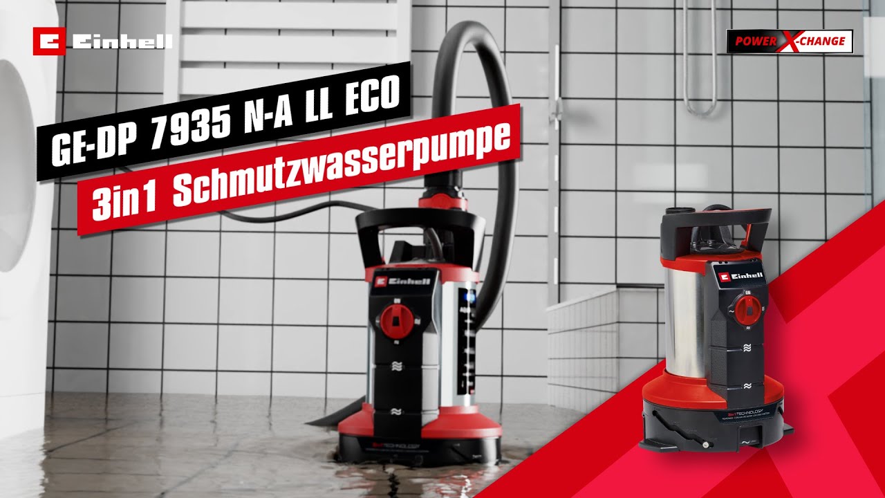 Einhell Schmutzwasserpumpe GE-DP 7935 N-A LL ECO 4171465