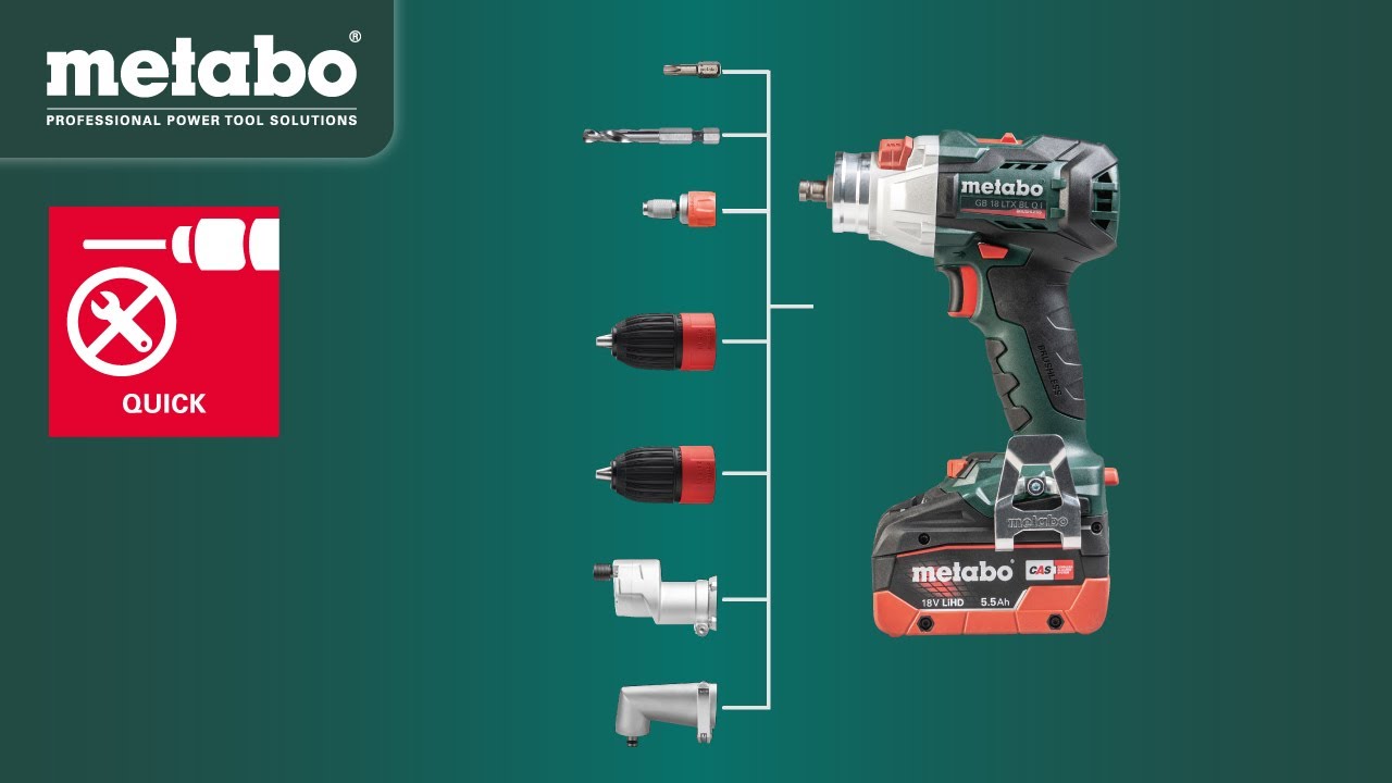 Metabo Akku-Bohrschrauber BS 18 Quick