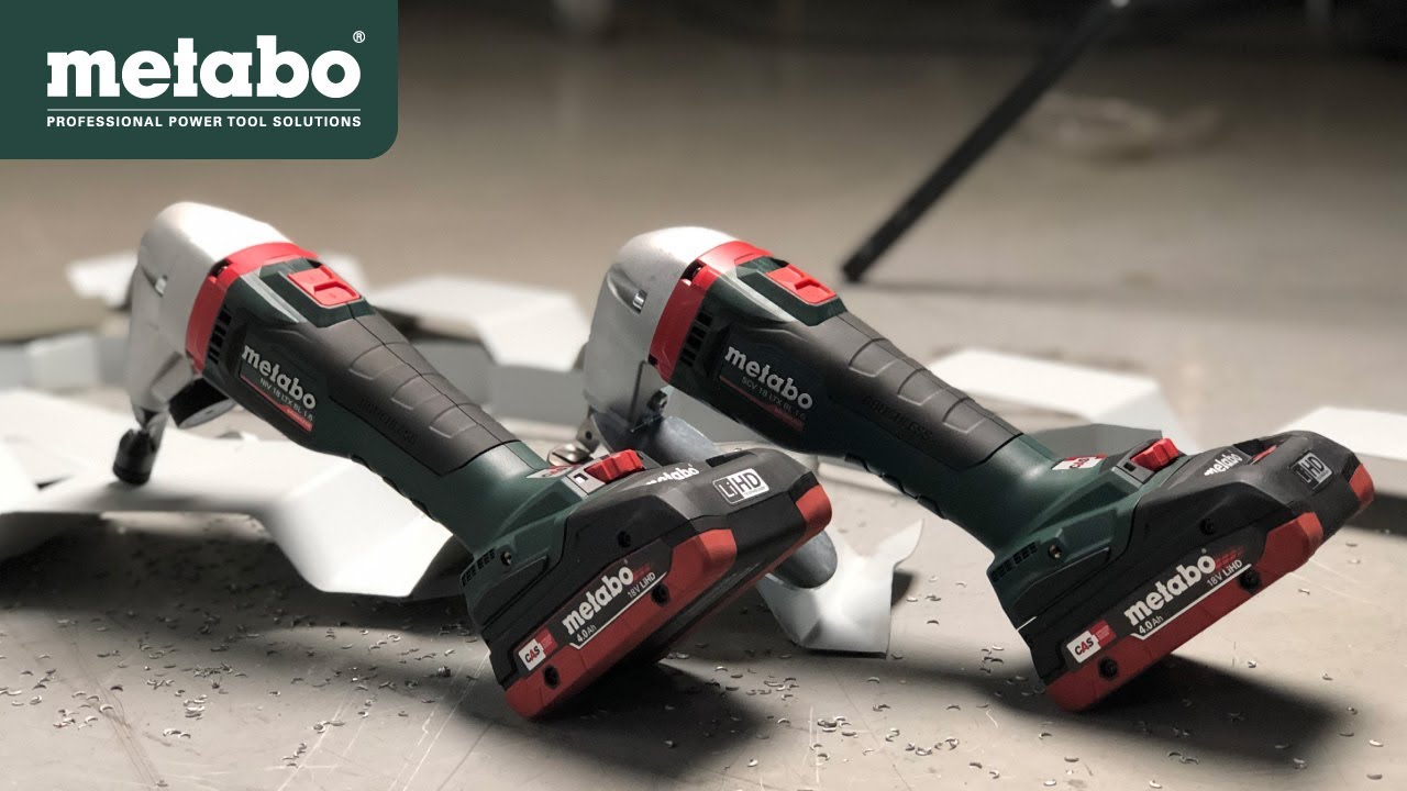 Metabo Akku-Blechschere SCV 18 LTX BL 1.6